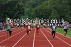 Mens and Boys 100 metres at the Northern Inter-Counties under-17s and 15s at Witton Park, Blackburn. Photo: David T. Hewitson/Sports for All Pics